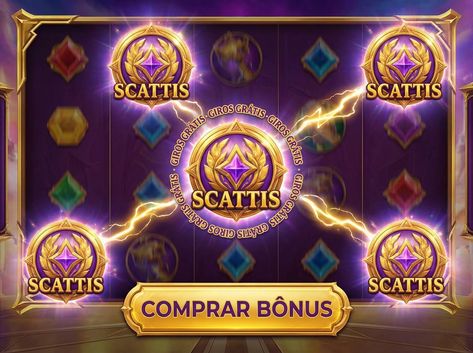 Scatters Gates of Olympus: Giros Grátis e Comprar Bônus